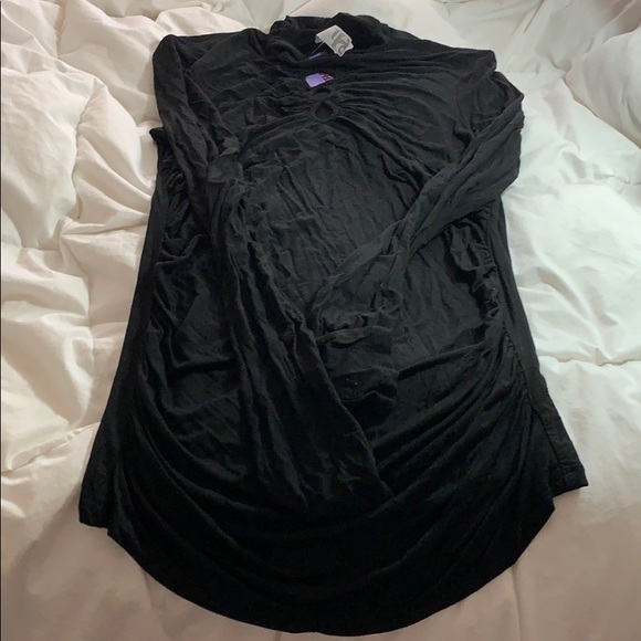 2B RYCH BLACK TUNIC NWT - Picture 2 of 4